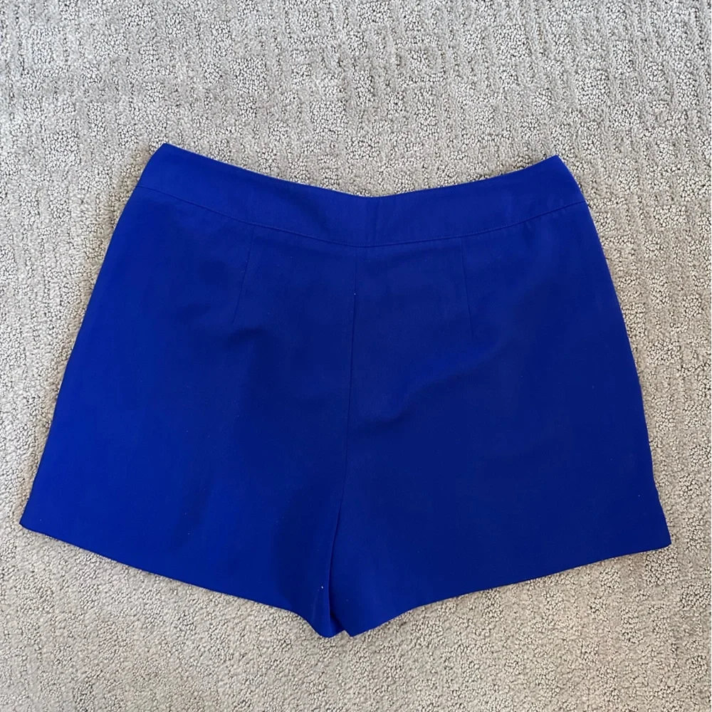 Jennifer Lopez High Waist Shorts - Fuchsia, Navy, and Ivory
